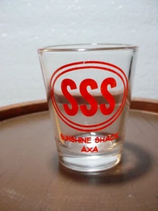 RARE SunShine Shack Beach Bar & Grill Anguilla (AXA) Rendezvous Bay Shot Glass - Picture 1 of 1