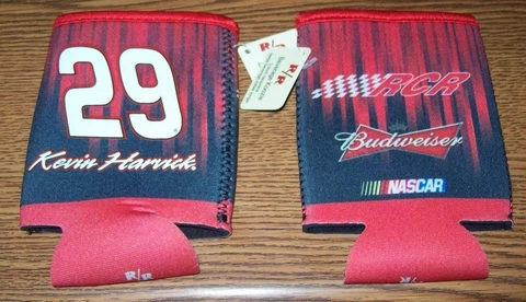 KEVIN HARVICK #29 BUDWEISER CAN COOLER KOOZIE NEW!!!!!! Cover