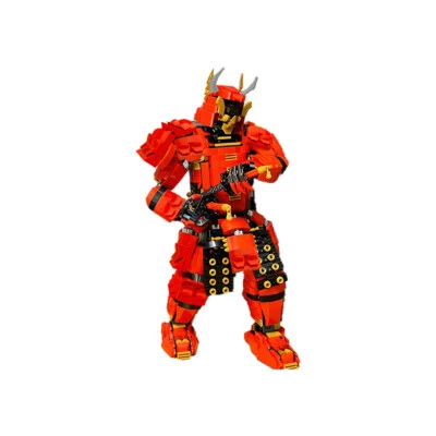 MOC: Red Samurai Toys Building Set 1512 Pieces for Collections and Display - Image 1 of 4