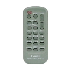 Videocámara Canon WL-D85 original de fábrica control remoto ZR600, ZR850, HV10, ELURA 80 - Imagen 1 de 5