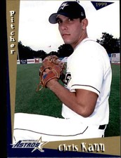 1999 Martinsville Astros Grandstand #12 Chris Kann Newville Pennsylvania PA Card
