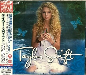 Taylor Swift SEALED BRAND NEW CD＋DVD "Taylor Swift Deluxe Edition" Japan OBI - Picture 1 of 3