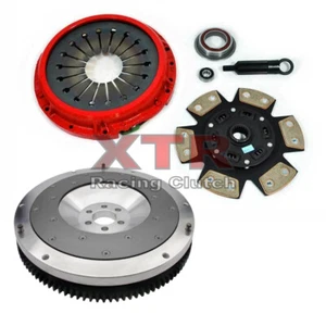 XTR RACE STAGE 3 CLUTCH KIT+ALUMINUM FLYWHEEL fits 87-92 TOYOTA SUPRA 3.0T 7MGTE - Picture 1 of 5