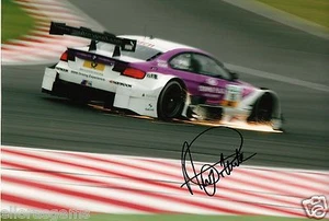 World Touring Car Andy Priaulx BMW Hand Signed Photo WTCC 12x8" AA - Picture 1 of 1
