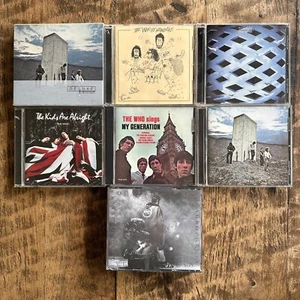 WHO 7 (9) CD Lot Who's Next DELUXE Tommy Numbers Quadrophenia Best MINT UNPLAYED - Picture 1 of 2