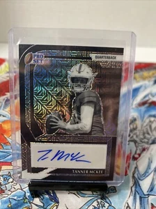 2022 Leaf Pro Set Metal TANNER McKEE RC Eagles QB Refractor Auto Autograph 1/5 - Bild 1 von 3