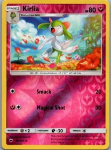 2017 Sun & Moon - Burning Shadows Kirlia Stage 1/Uncommon #92 - Picture 1 of 2