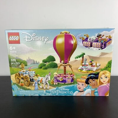 LEGO 43216 Disney Princess Enchanted Journey with Cinderella Jasmine RETIRED - Image 1 of 4