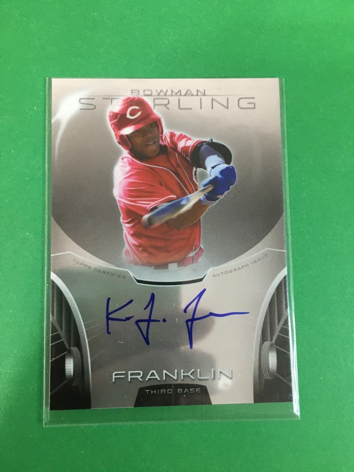 F148,155 2013 Bowman Sterling Prospect Autographs #KF Kevin Franklin REDS - Image 1 of 1