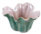 Vintage Stangl 3256 Fluted Vase (3?X 6?) Iridescent  Green Pink Usa( 1 Chip) Guc