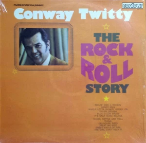 Conway Twitty - The Rock & Roll Story 1972 Original Rare! VG/VG - Picture 1 of 3