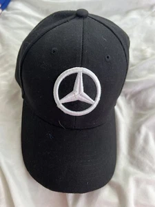 Mercedes Black Cap Adjustable - Picture 1 of 4