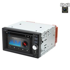 Double 2Din Car Stereo Radio DVD Player Bluetooth For Apple CarPlay Android Auto