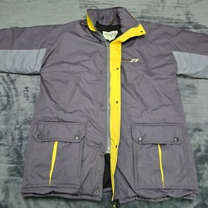 VINTAGE Renault Formula 1 Jacket Adult Large Grey Milair F1 Team Zip Up - Picture 1 of 16