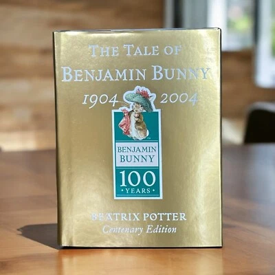 Beatrix Potter Benjamin Bunny,  Unread, The Tale Of Centenary Edition Gold - Image 1 of 4