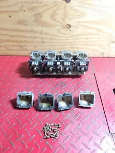1980 Suzuki GS550 GS550E Carburetor Assemblies - Picture 1 of 18