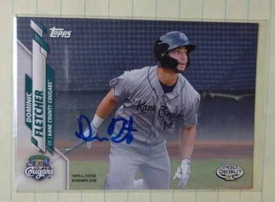 2020 Topps Pro Debut Autographs #PD109 Dominic Fletcher - Image 1 of 2