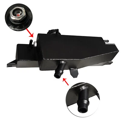Aluminum Coolant Overflow Reservoir Tank For Ford F-150 2.7L 3.5L 5.0L With Cap - Image 1 of 4