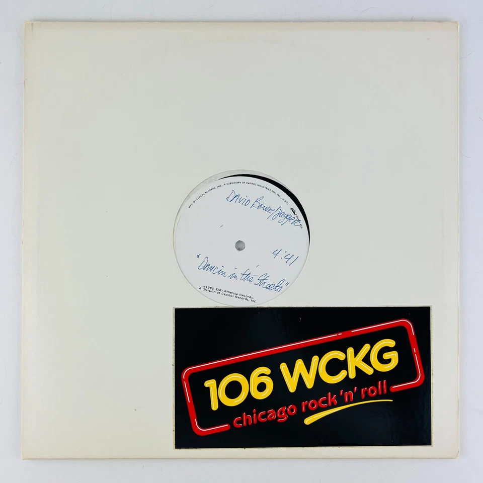 David Bowie And Mick Jagger – Dancing In The Street PROMO Radio Single ~ RARE - Image 1 of 4