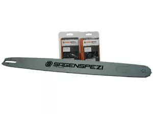 Schwert + 2 Ketten passend für Stihl 066 MS 660 75 cm 3/8" 98 TG 1,6mm Sägekette - Bild 1 von 1