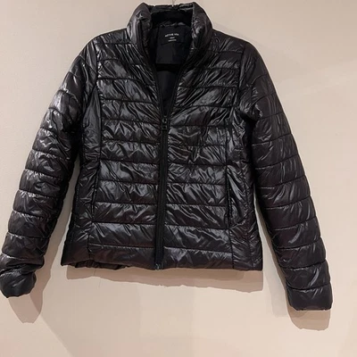 Active USA Black Puffer Jacket - Image 1 of 4