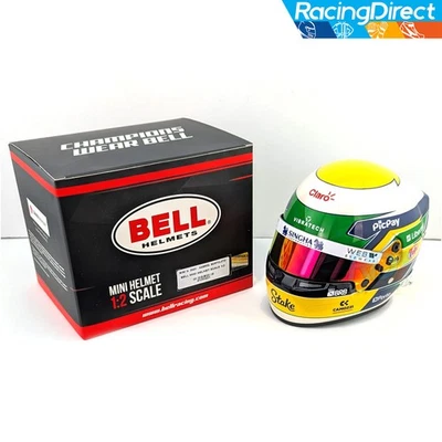 2025 Gabriel Bortoleto Mini Helmet - 1:2 Scale - Bell F1 Mini Helmet - 4100421 - Image 1 of 4