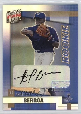 2002 Donruss Best of Fan Club Auto /1350 Angel Berroa #207 Auto - Image 1 of 2