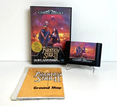 PHANTASY STAR 2 - OVP + Karte - Sega Mega Drive - Bild 1 von 4