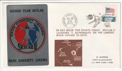 Second Skylab Team Cover - Mission Start - 1973 Kennedy Space Center - Image 1 of 2