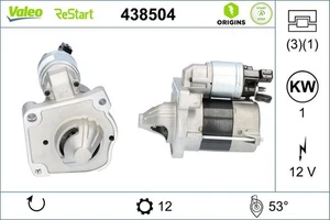 VALEO 438504 Starter Fits Citroen Berlingo C3 C4 DS Opel Peugeot Toyota Vauxhall - Picture 1 of 7