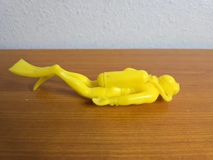 Vintage 60er PLACO FLIPPY THE DIVER - Backpulver Taucher Spielzeug mit Tank - Bild 1 von 6