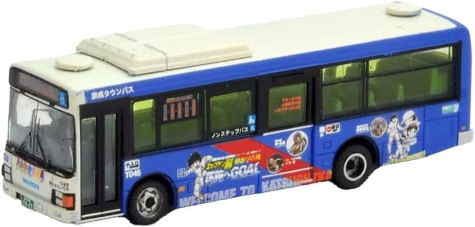 TOMYTEC The Bus Collection Captain Tsubasa Keisei Town Wrapping Bus 317272 - Image 1 of 4