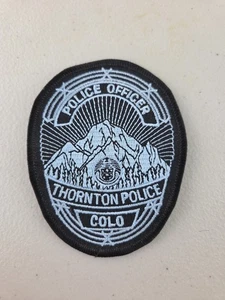 PATCH LAW ENFORCEMENT POLICE OFFICER  THORNTON POLICE COLORADO - Picture 1 of 6