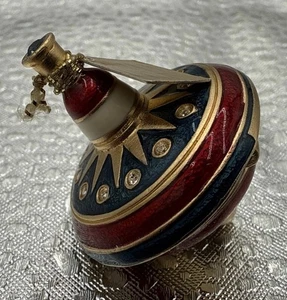 Mini ESTEE LAUDER SPINNING TOP PERFUME SÓLIDO COMPACTO baratija Knick Knack - Imagen 1 de 4