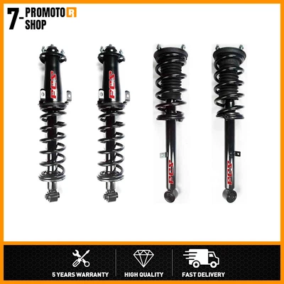 Juego completo de 2 muelles helicoidales y puntales delanteros y 2 traseros FCS para Lexus IS250 IS350 RWD Foto 1 de 4