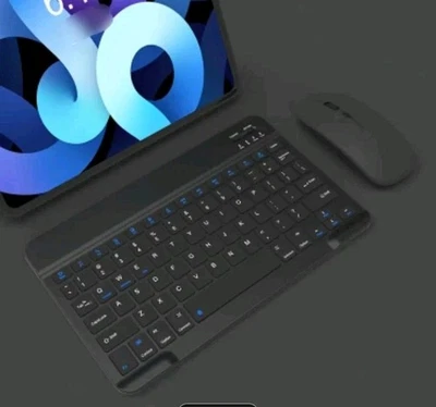 Micro mouse e teclado recarregáveis sem fio - Imagem 1 de 3