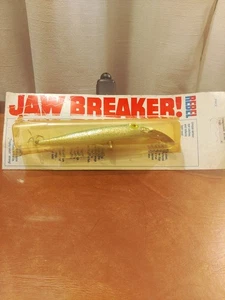 Vintage Rebel Jaw Breaker 7" Crankbait Stainless Silver Blue Medium Depth - Picture 1 of 11