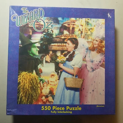 The Wizard of Oz, 550 Piece Puzzle, 20" X 20", By Pressman, 100% Complete, #4313 - Image 1 of 4