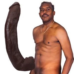 Signature Cocks - Dredd - 13.5 Inch ULTRASKYN Cock, Suction Cup, Chocolate - Picture 1 of 6
