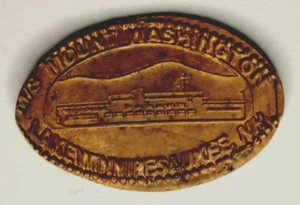 MT WASHINGTON Pressed Penny ~ LAKE WINNIPESAUKEE New Hampshire - Picture 1 of 1