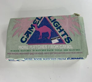 Camel Cigarettes Matches / Box of 50 Matchbooks -Joe Camel / RJRTC-1991 - Picture 1 of 5