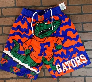 FLORIDA GATORS Mitchell & Ness Jumbotron 2.0 Sublimated Basketball Shorts ~New~ - Picture 1 of 4
