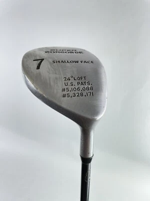 Concorde Golf 7 Wood 24* Shallow Face Regular Graphite /Right /New Grip /11451 - Image 1 of 4