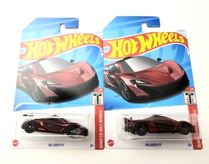 Hot Wheels McLaren P1 Red #165 165/250 - 2024 Quarter Mile Heroes -2pcs - Picture 1 of 2