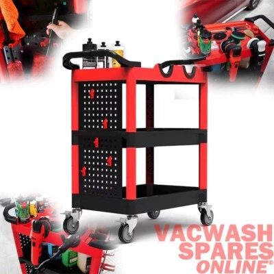 CARRO DE ALMACENAMIENTO DE CARRO DE DETALLE MAXSHINE - PARA PULIDORES - CEPILLOS - BOTELLAS - PAÑOS - Imagen 1 de 4