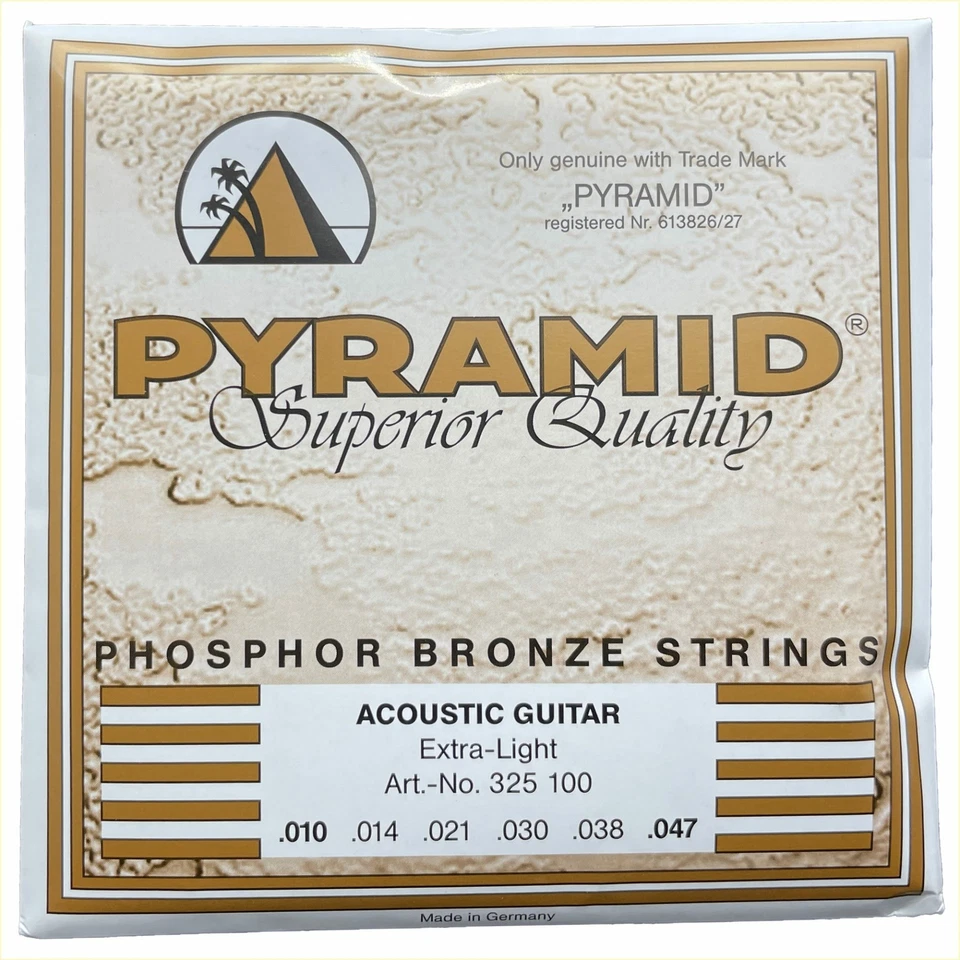 Pyramid Phosphor Bronze 010-047 | Akustik-Western-Gitarren-Saiten | 325 100