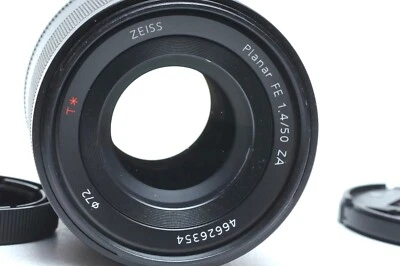 Sony 50mm f1.4 FE Planar T* ZA Lens E Mount SEL50F14Z - Image 1 of 4