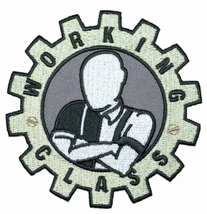 Working Class coq patch gestickter Aufnäher - Bild 1 von 1
