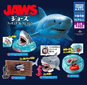 JAWS Figure Collection 3 complete Set 4 Capsule Toy Gacha Japan JP NEW - Picture 1 of 2