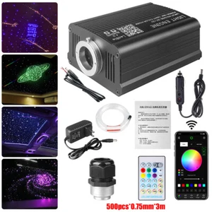 Car Home Twinkle 3m 500x Fiber Optics LED Star Light APP Roof Ceiling Headliner - Picture 1 of 19